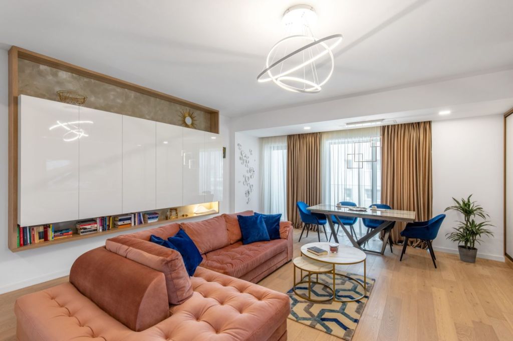 Apartament Bucuresti - living elegant - design interior Interiology arh. Alexandru Bucur (1)
