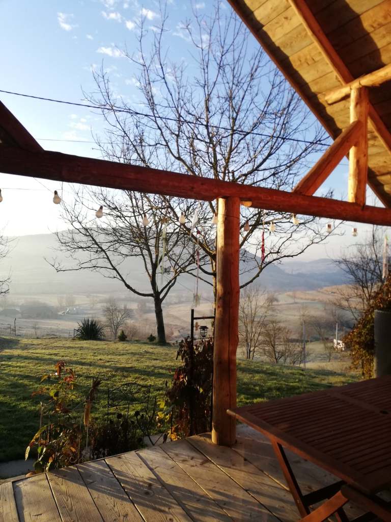 Casa Simonei are 81 metri pătrați și este cu design rustic