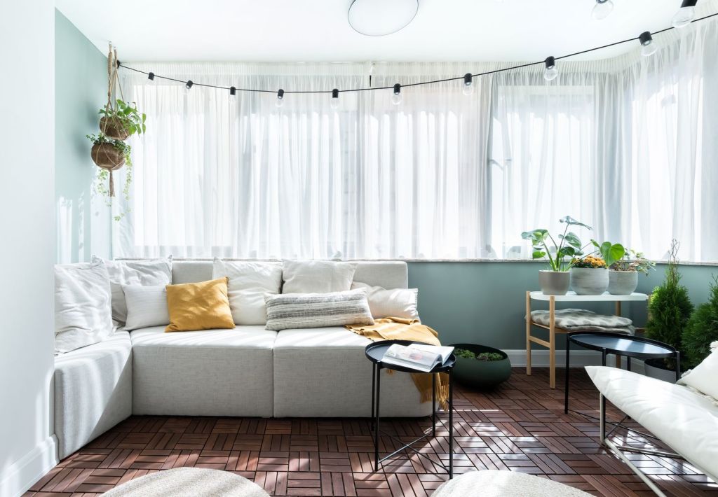 amenajare Boho balcon