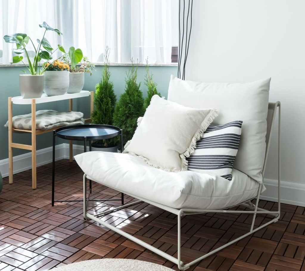 amenajare Boho balcon