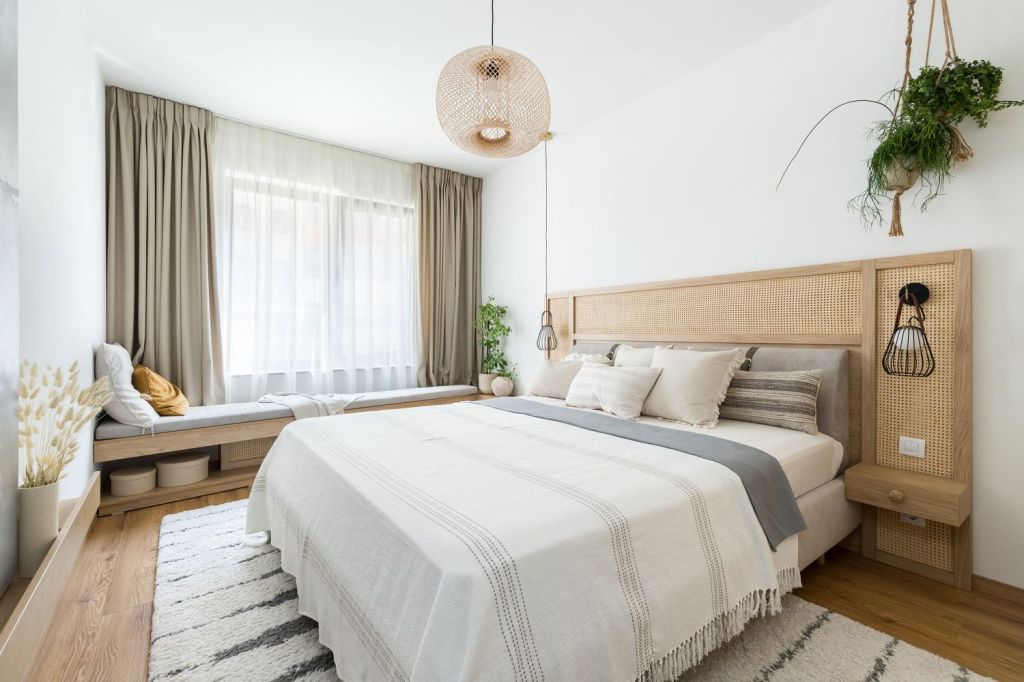 amenajare Boho dormitor