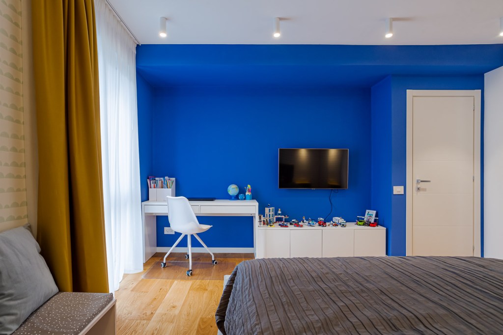 Amenajare casa Bucuresti iDecorate - dormitor albastru baietel (4)