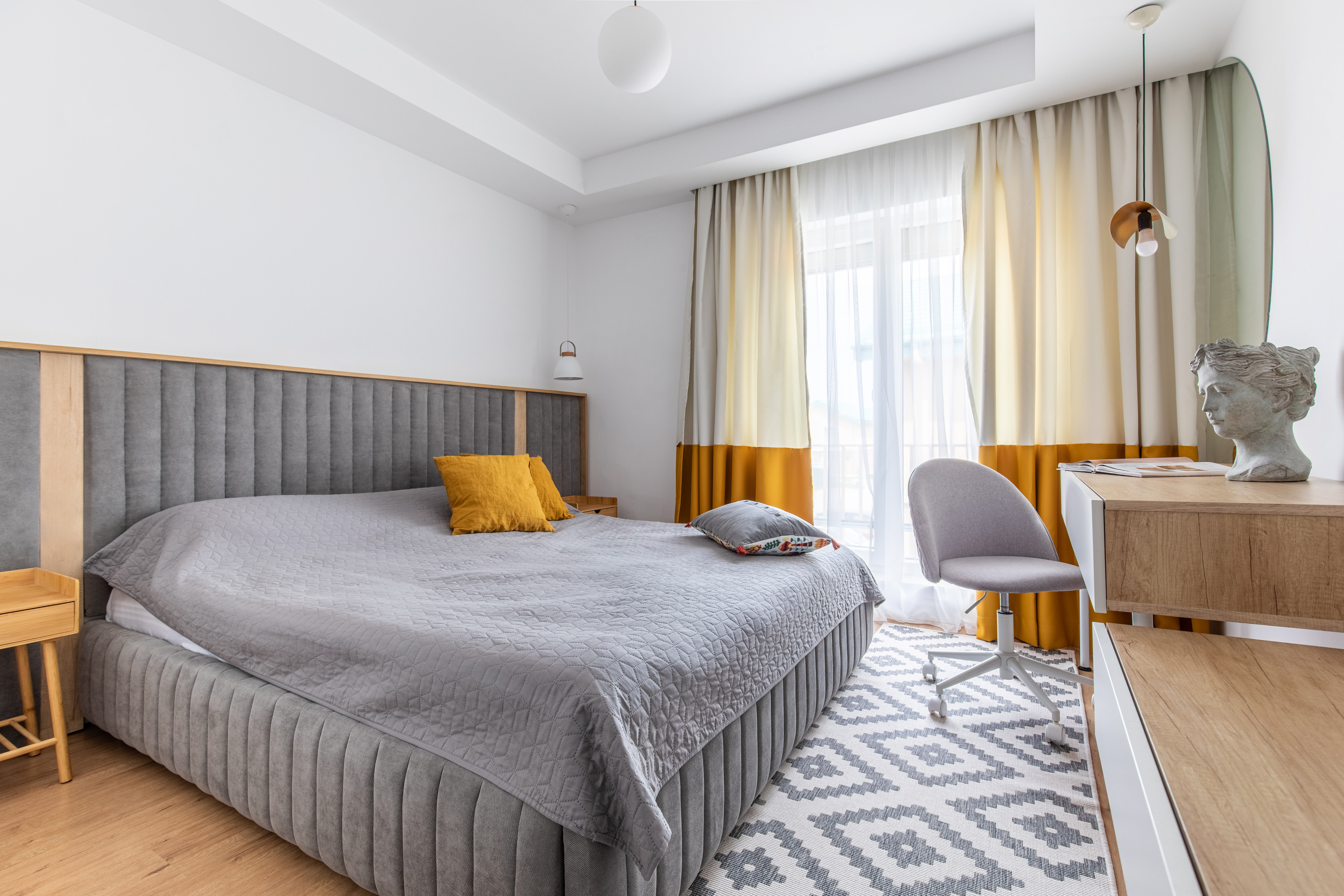 dormitor matrimonial casă Cosmopolis