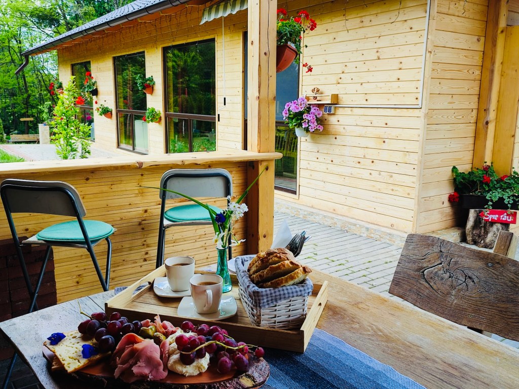 Cei doi au construit casa de la zero, cu ajutorul meșterilor locali