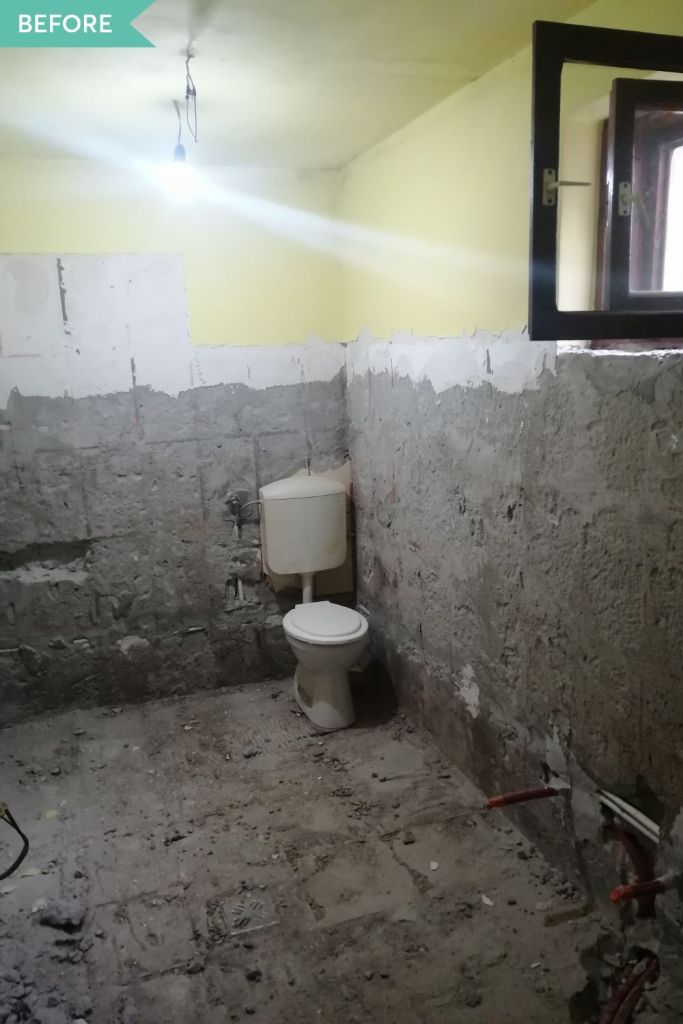 baia in timpul renovarilor izabella de la capat cu spor