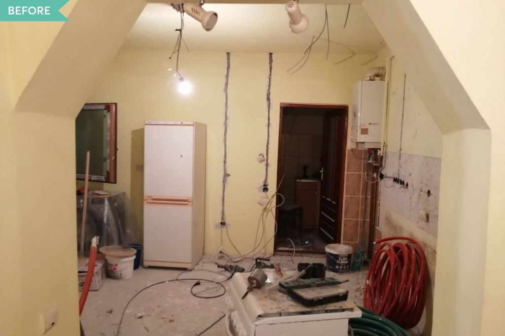 renovare case batranesti bucatarie