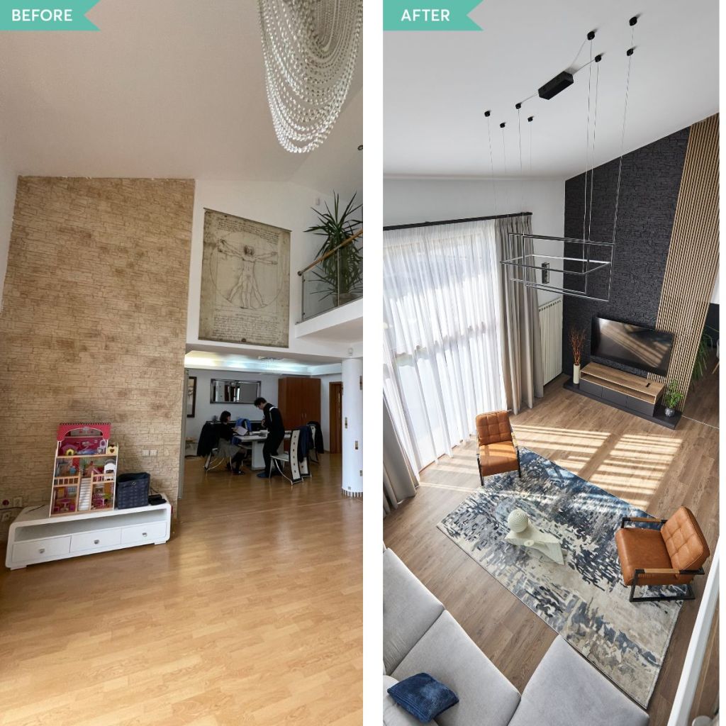 renovare casa living