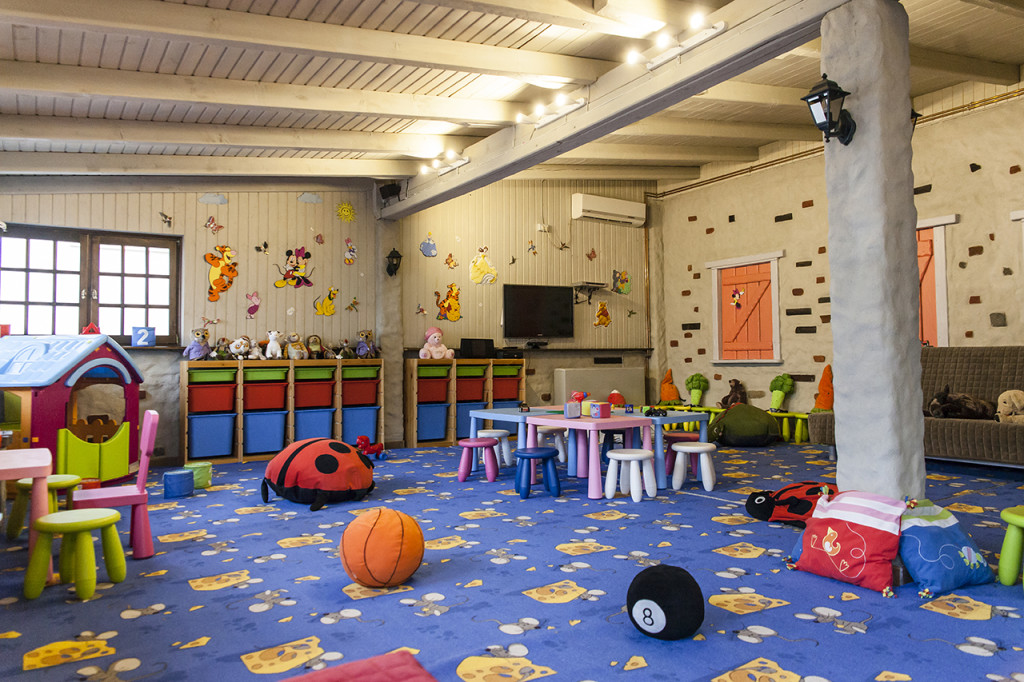 white horse loc de joaca