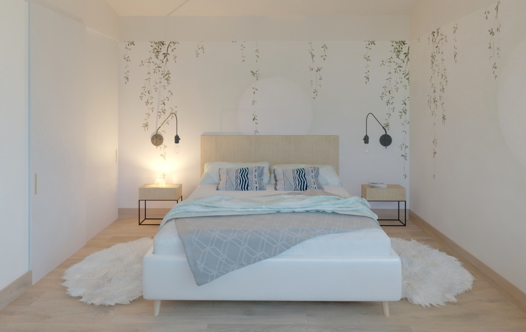 Designul holistic are aceeași fundație ca designul de interior tradițional. Foto: randare Andra