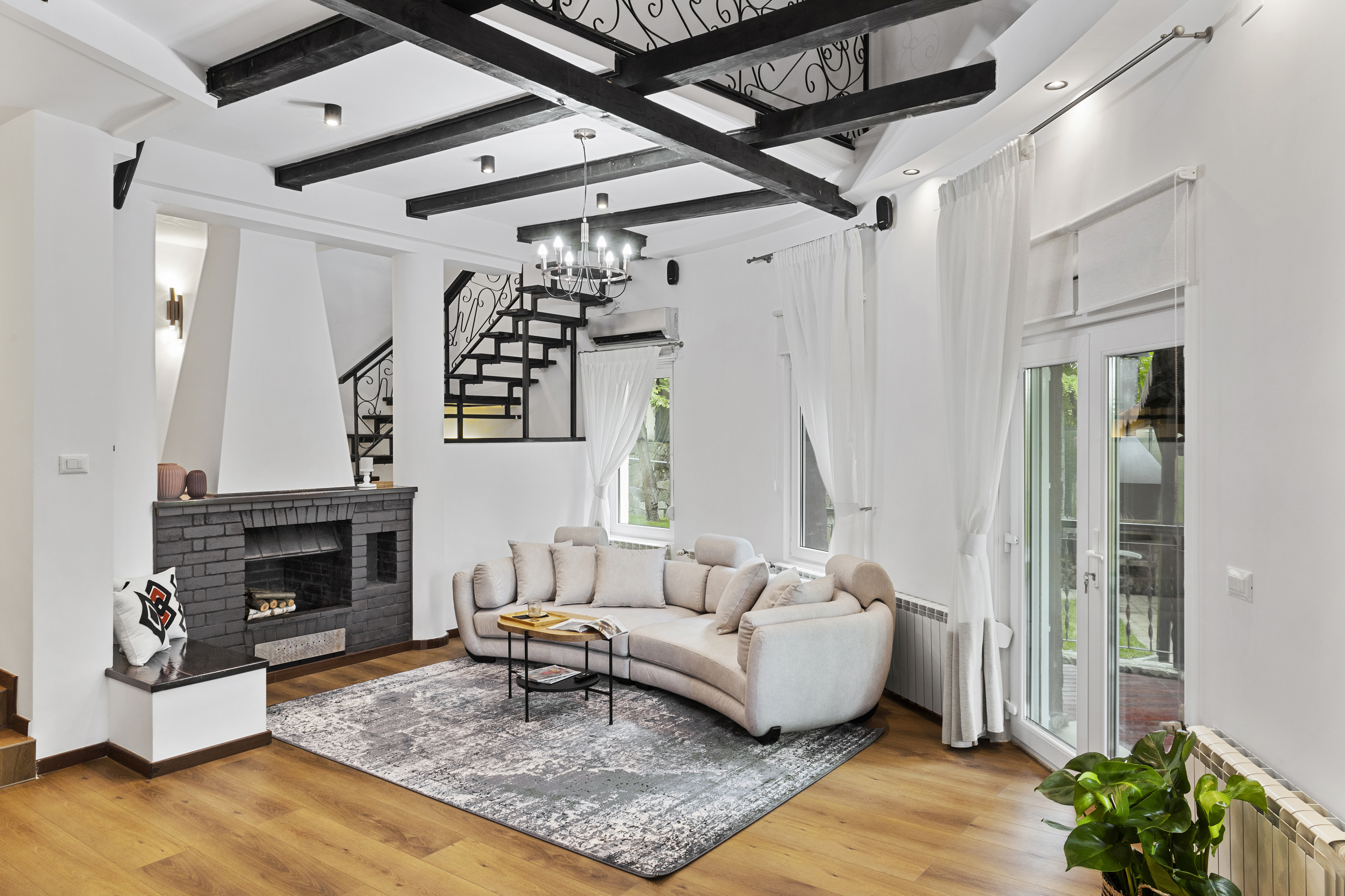 casa de vacanta Cornu zona de lounge