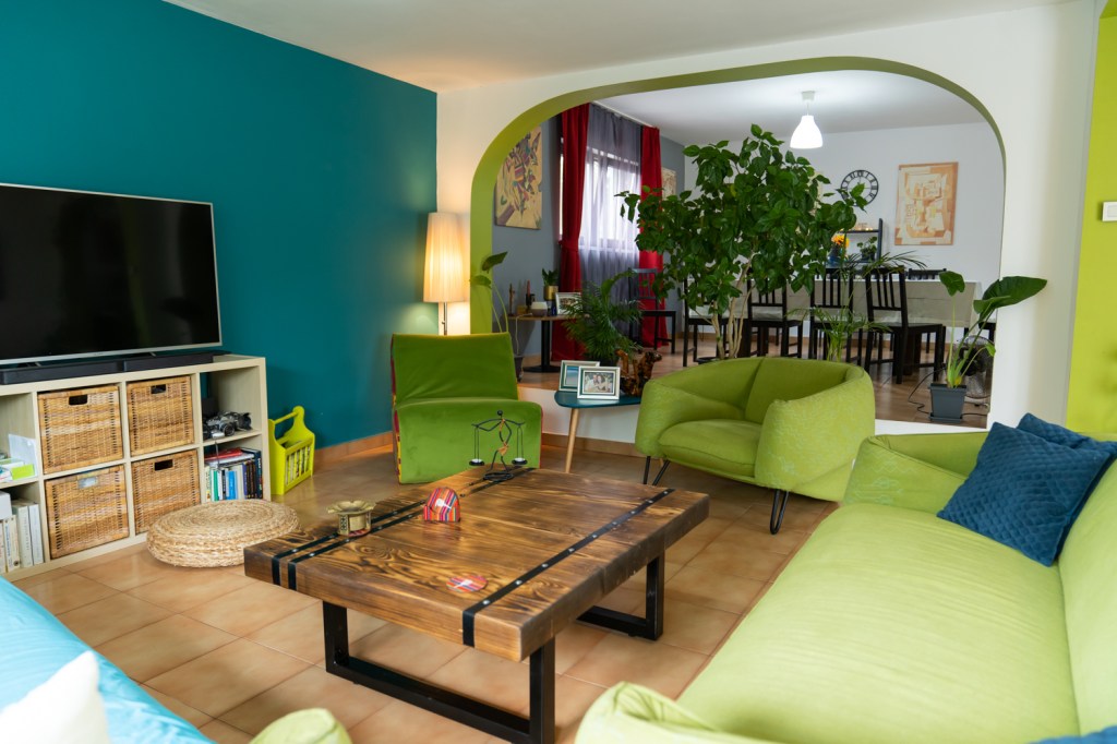living open space dining