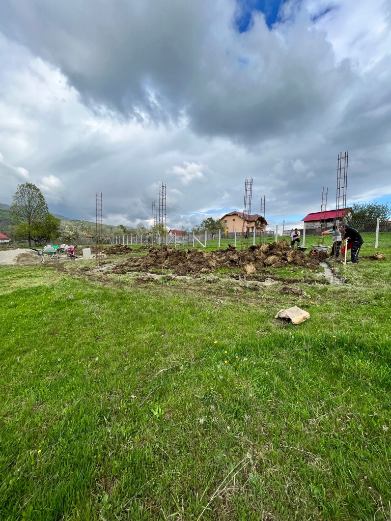 Construcția tiny house-ului a durat trei luni, din mai până în august