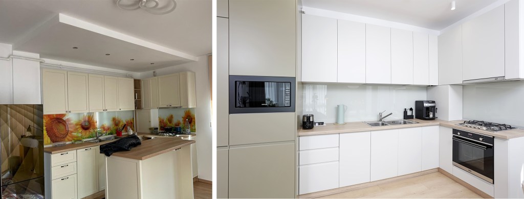 Before after apartament Unirii Cristian Patrascu