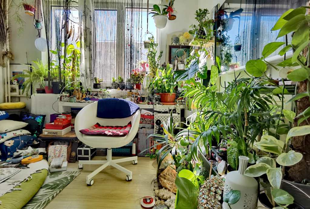 Cătălina spune că te prinzi rapid când plantele sunt fericite