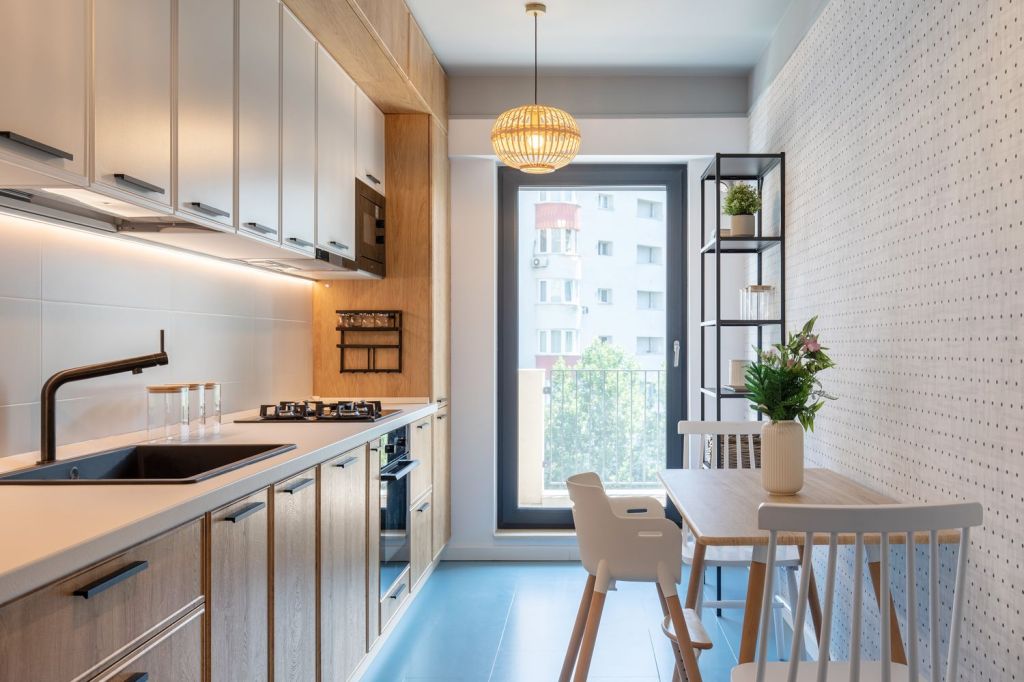amenajare scandinava bucatarie