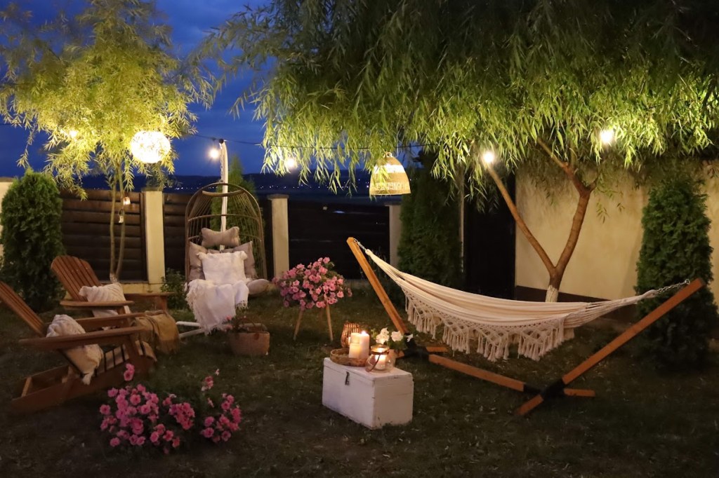 amenajare casă cu etaj gradina