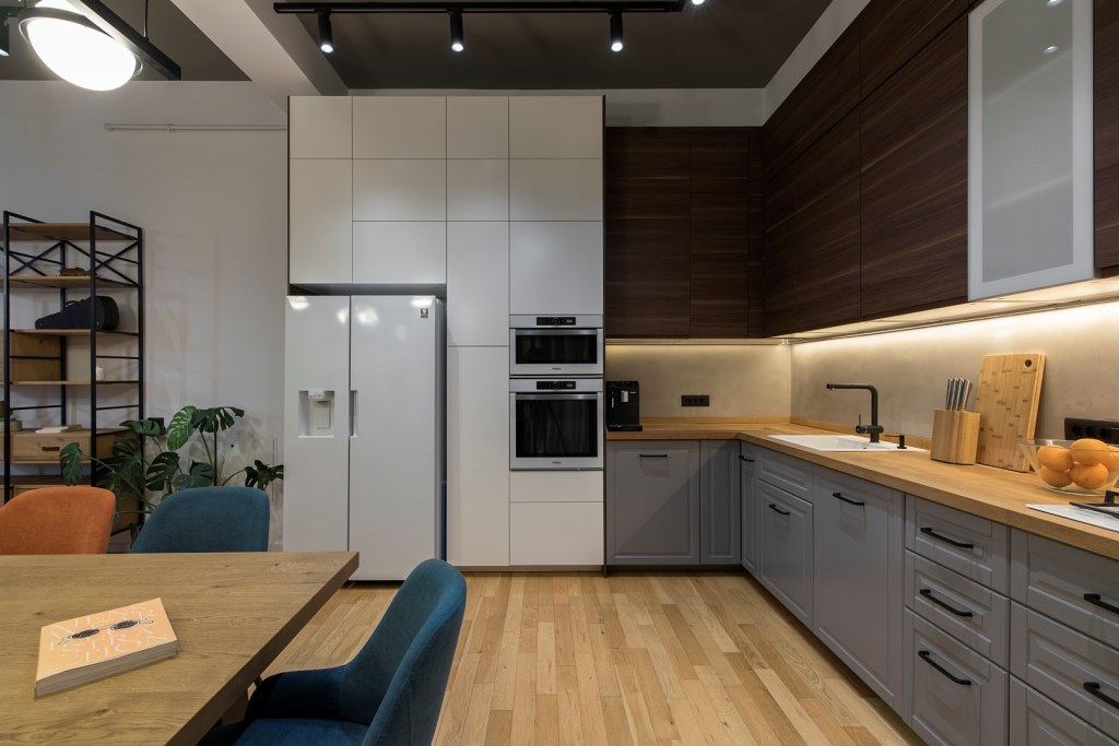 apartament Calea Victoriei bucătărie