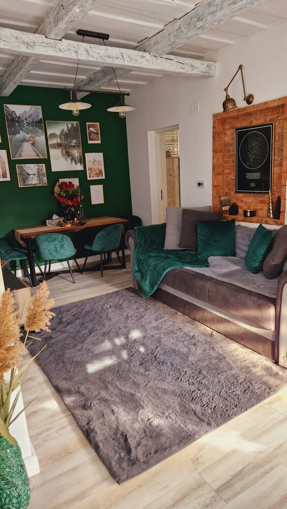 Călin și Simona și-au dorit un design rustic și modern