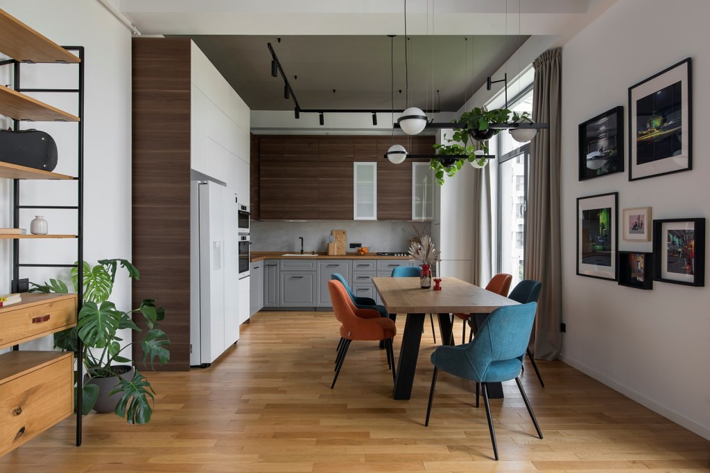 apartament Calea Victoriei dining