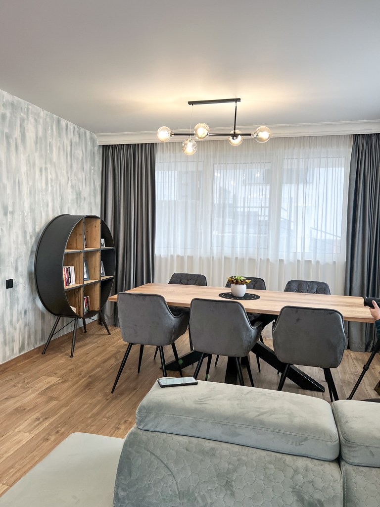 duplex Florești zonă de luat masa