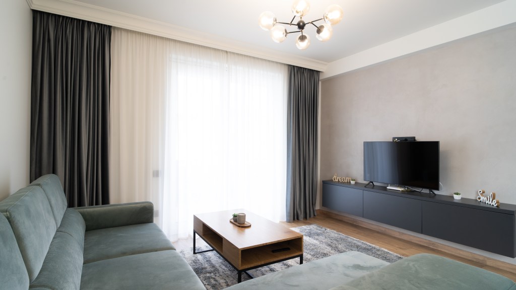 duplex Florești zonă de zi