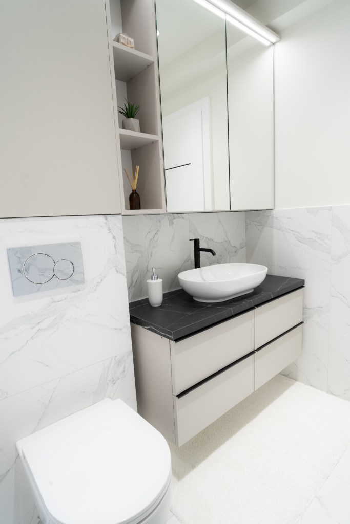 duplex Florești baie principală