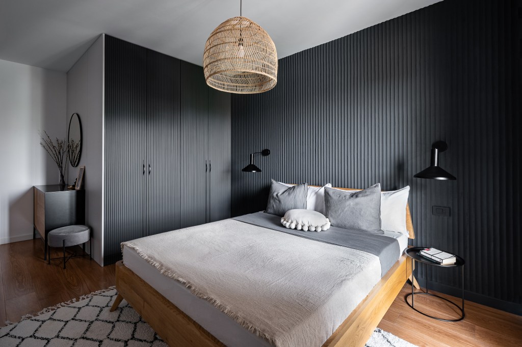 apartament în București dormitor matrimonial
