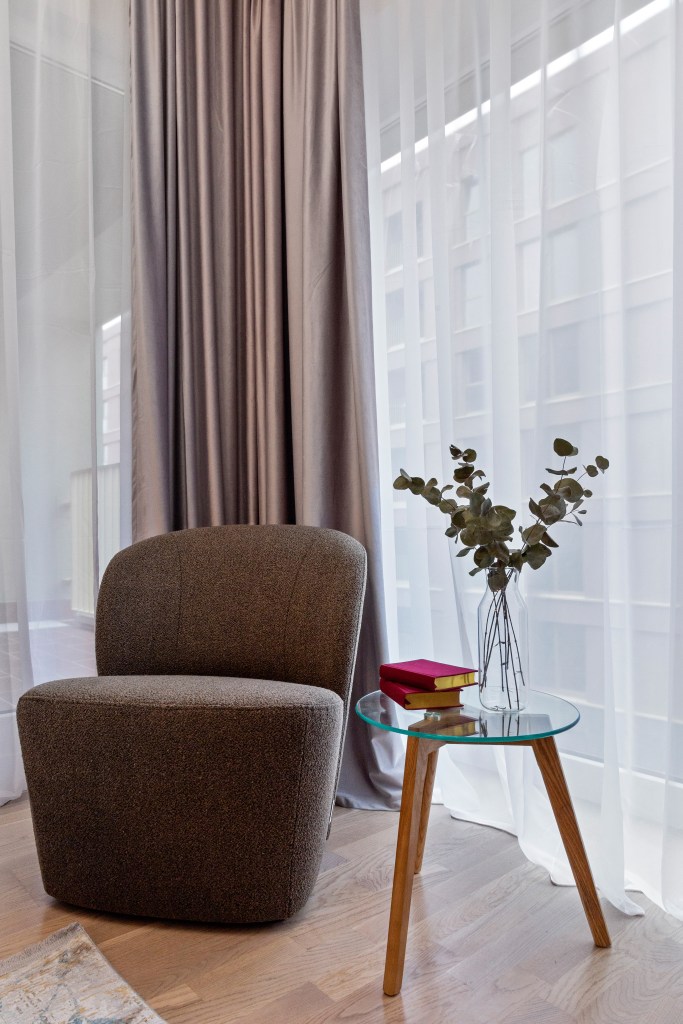 apartament cu camere înguste loc de lectură