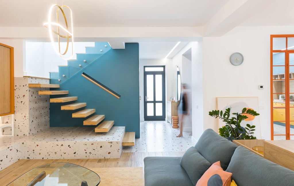 Vim Studio hol terrazzo