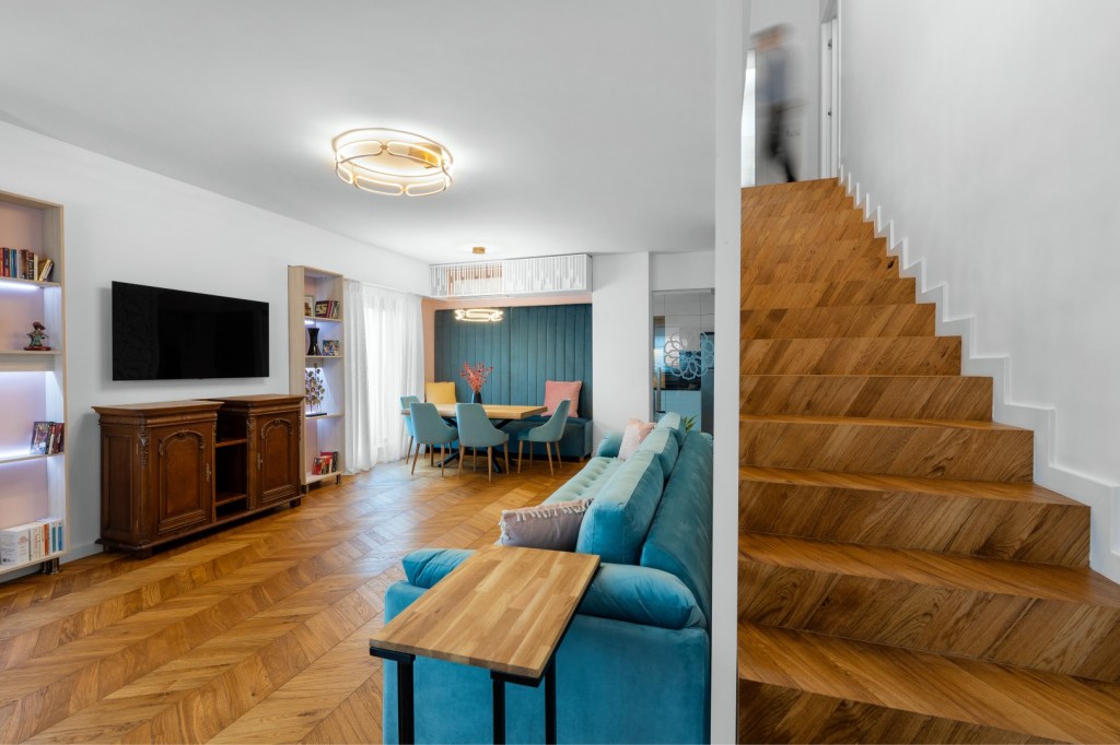 interiology alexandru bucur chevron living room