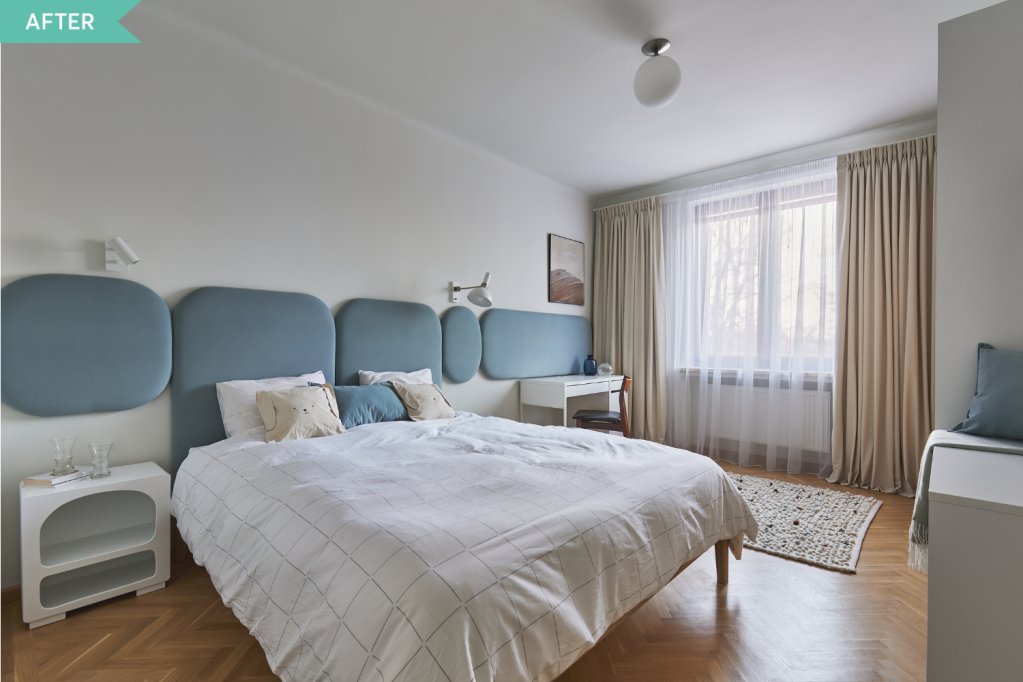 Before and after - Renovare dormitor Cotroceni - arh. Andra Bica - Kanso (1)