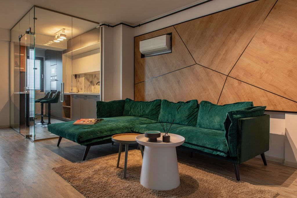 apartament București living