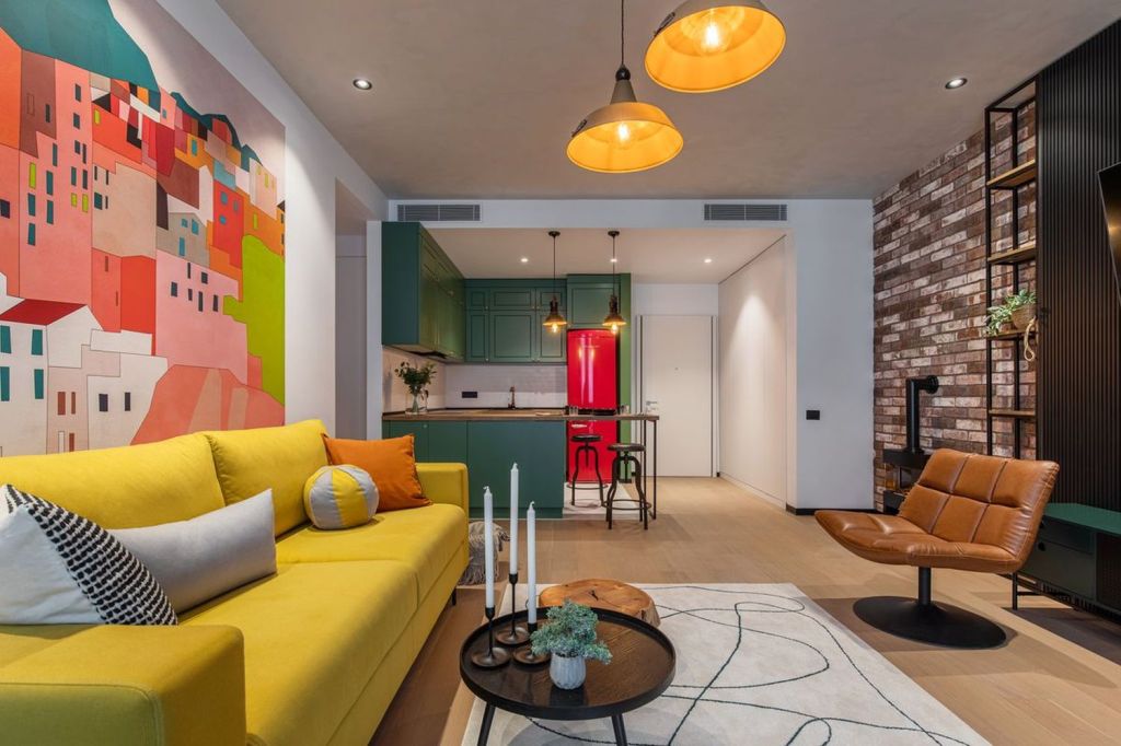 amenajare eclectica living
