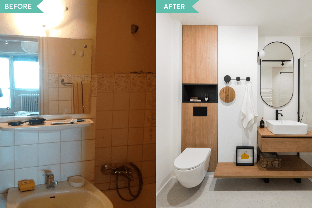 Renovare baie apartament Bucuresti Unirii (2)