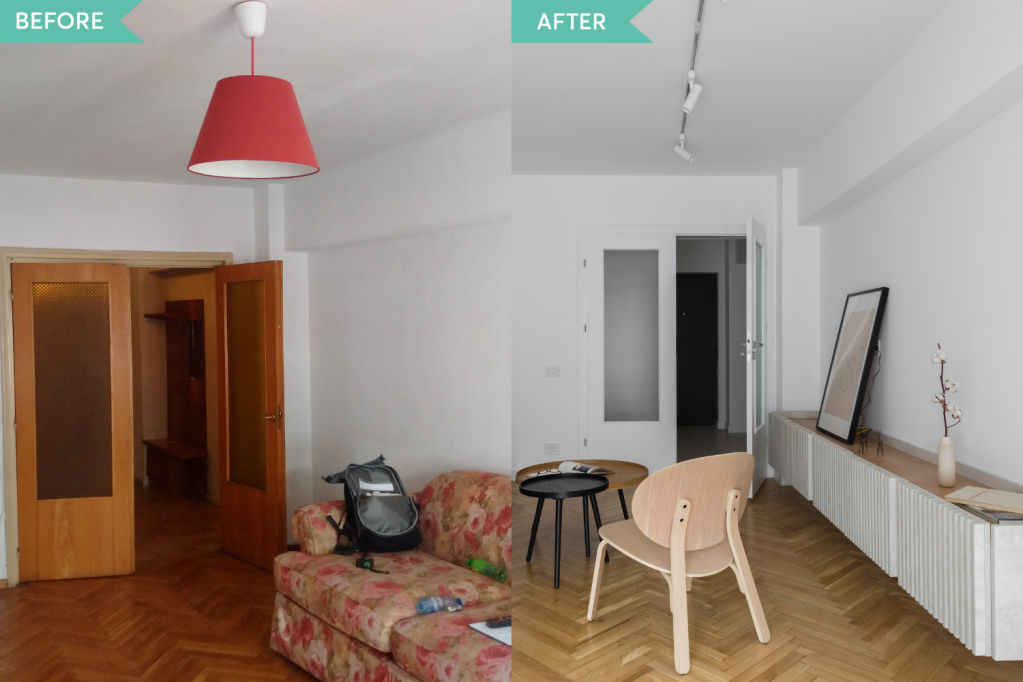 Renovare living apartament Bucuresti Unirii (14)