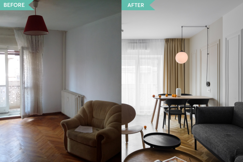 Renovare living apartament Bucuresti Unirii (14)