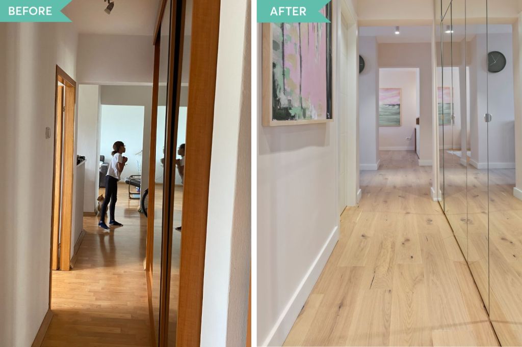 amenajare before and after hol