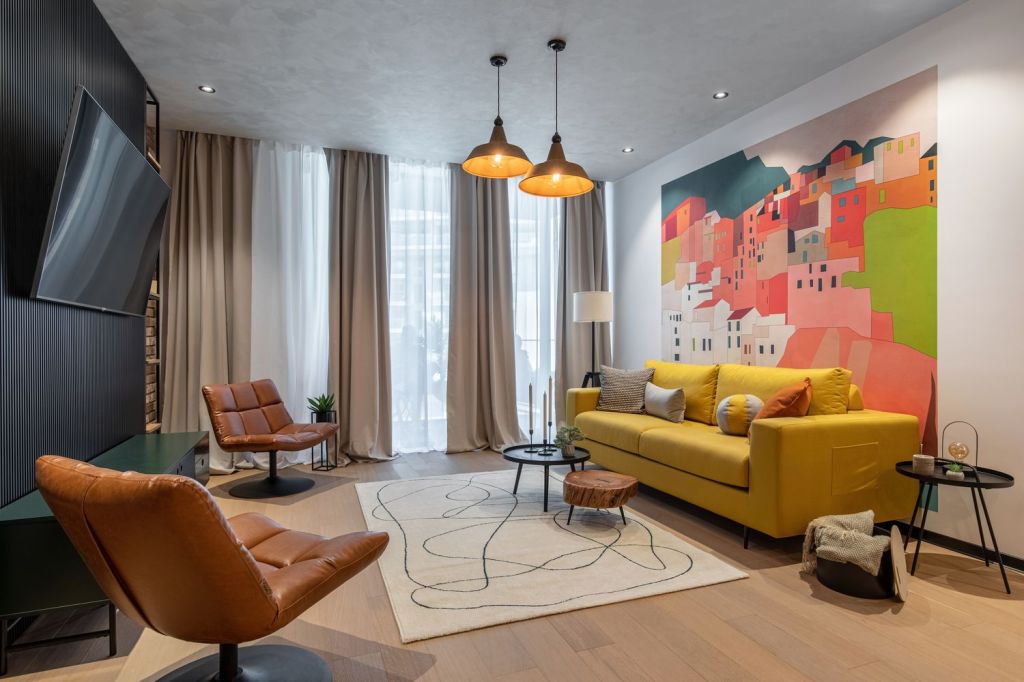 amenajare eclectica living
