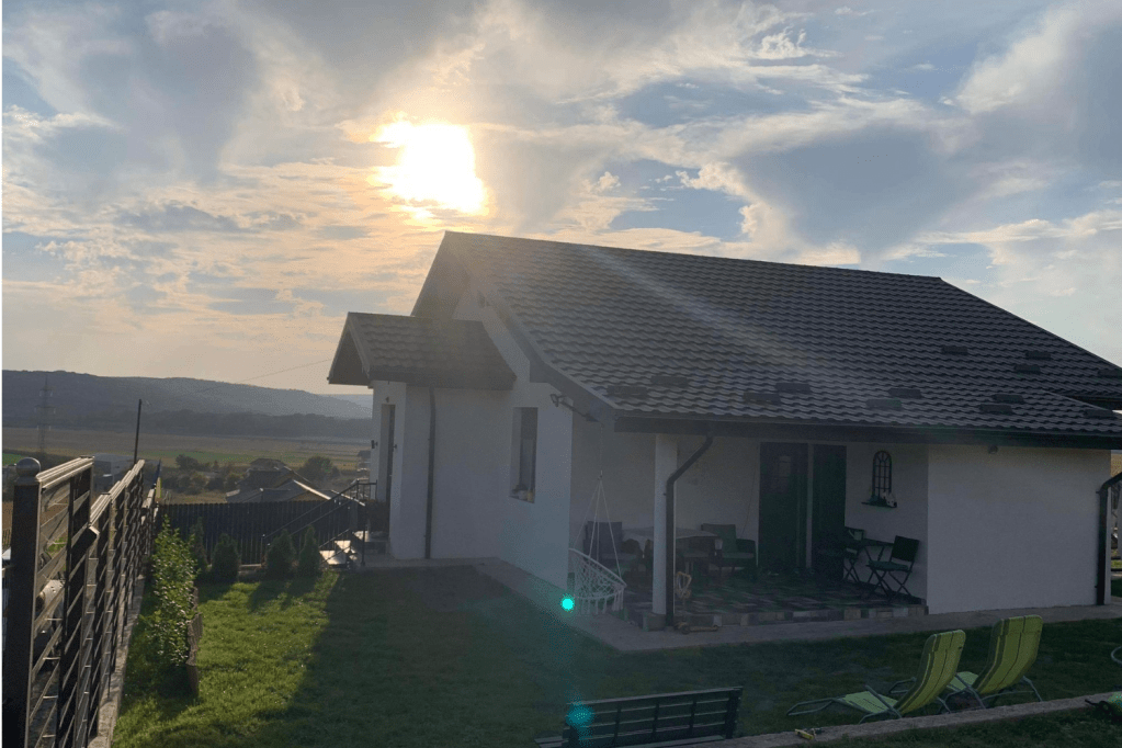 casă lângă Vaslui fațadă