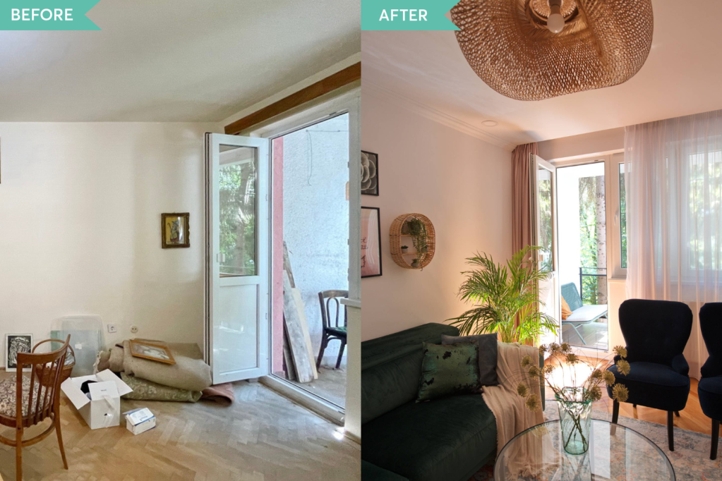 Before and after - renovare apartament Targu Mures - Simona Ungurean (1)
