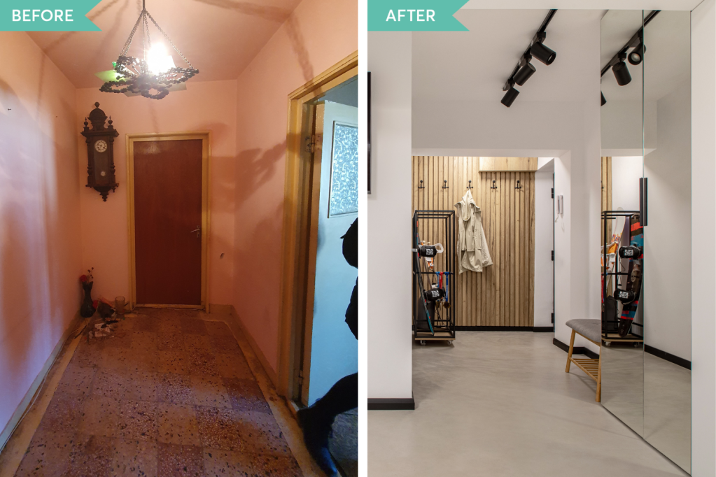 amenajare before and after hol
