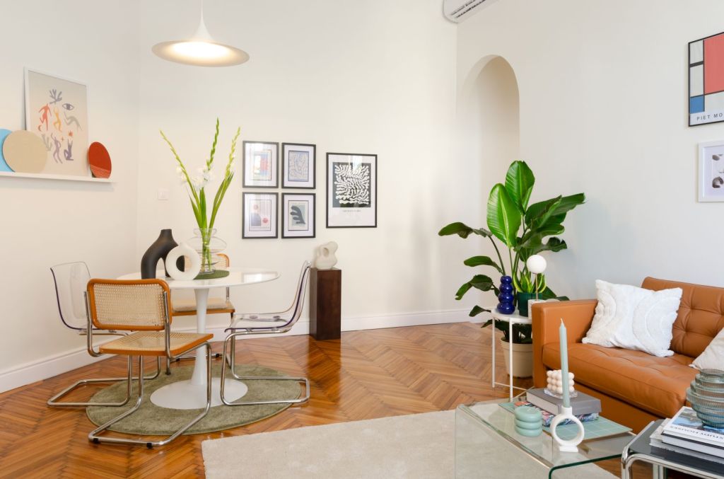 amenajare living dining cladire istorica
