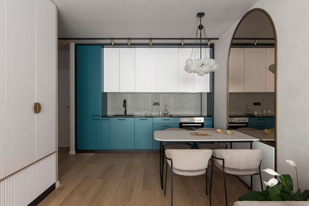 apartament mic bucatarie