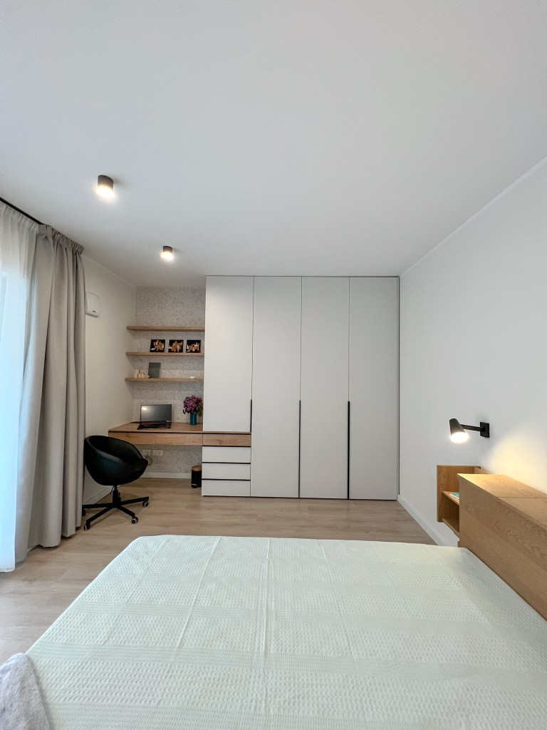 apartament Cluj birou dormitor