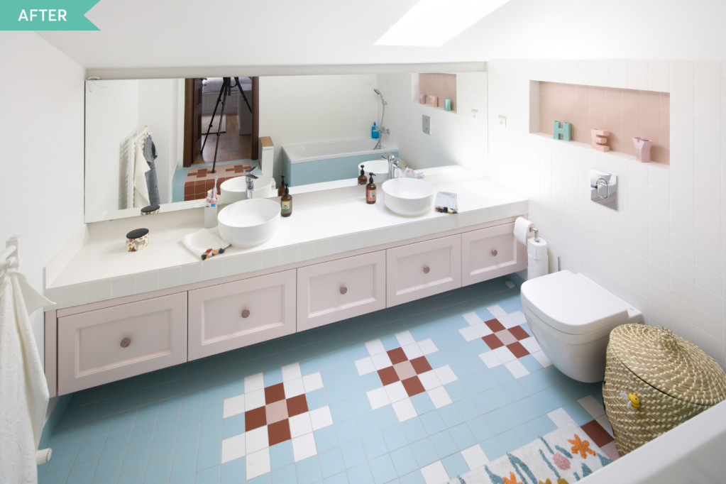 Renovare baie copii casa brancoveneasca Bucuresti - Space Sparkle (2)