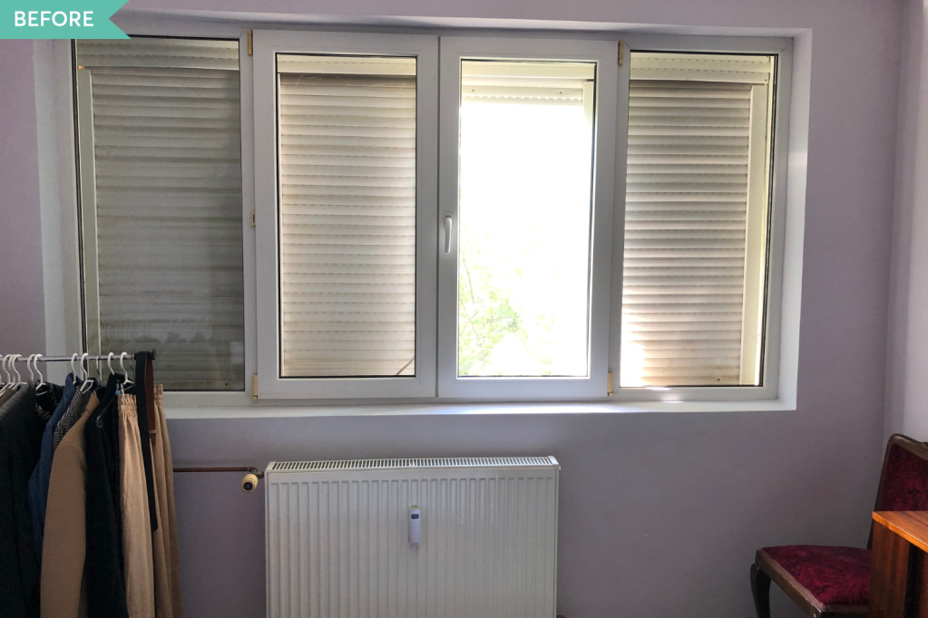Renovare dormitor apartament comunist Bucuresti - arh. Cristiana Zgripcea (1)
