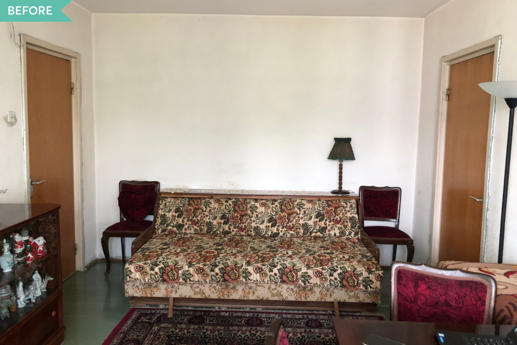 Renovare living apartament comunist Bucuresti - arh. Cristiana Zgripcea (1)