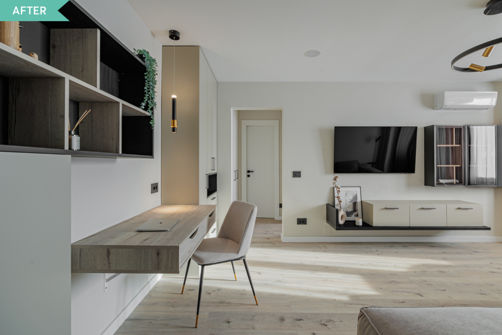 Renovare living apartament comunist Bucuresti - arh. Cristiana Zgripcea (4)
