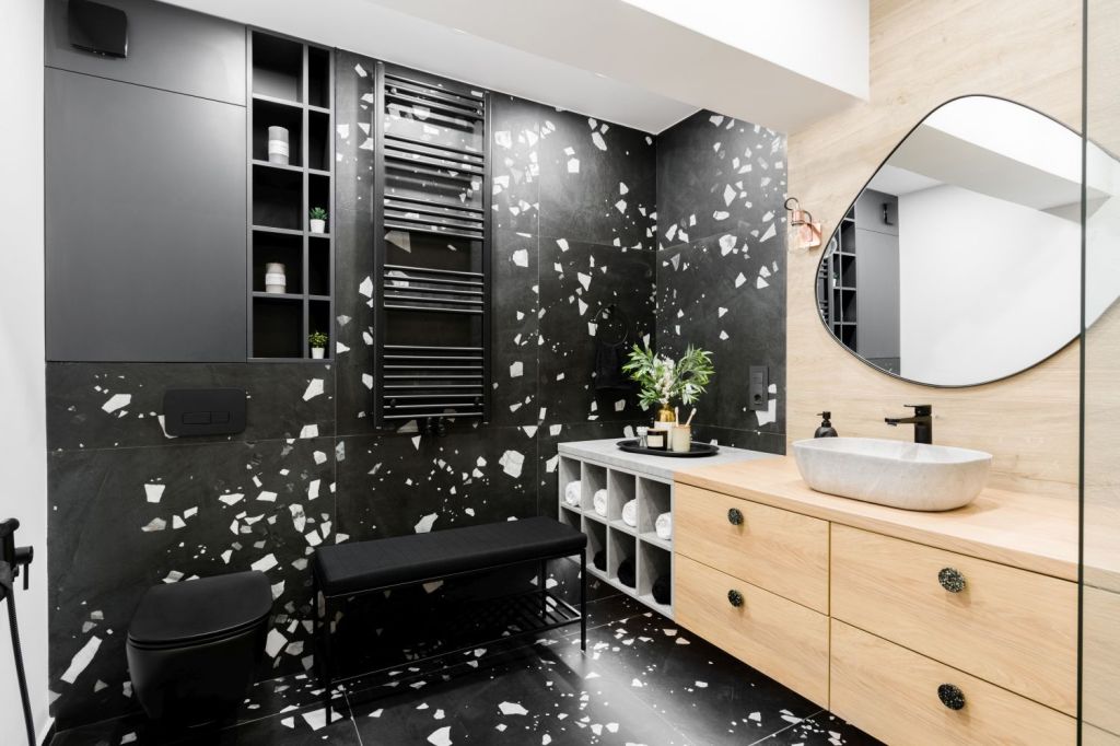 amenajare baie neagra terrazzo 2