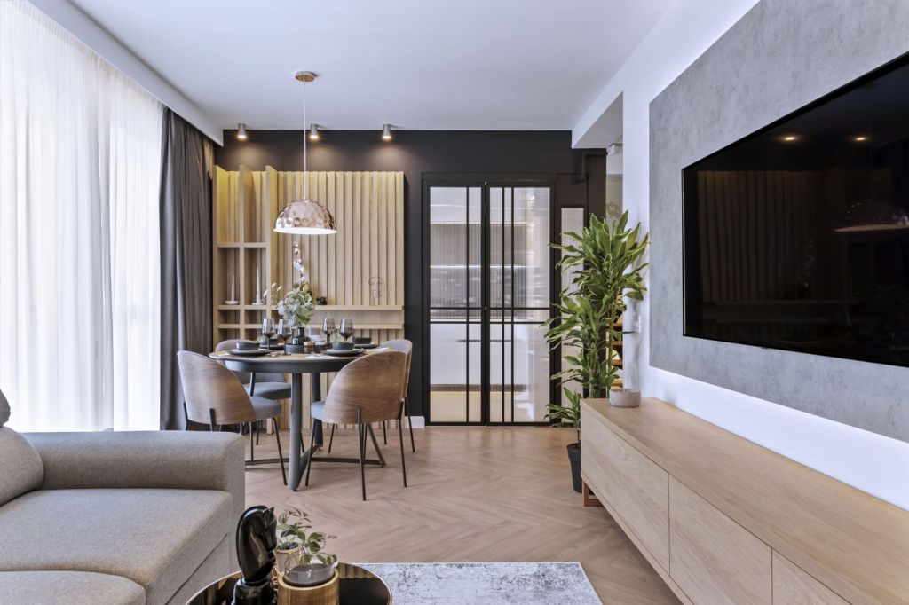 amenajare living cu dining